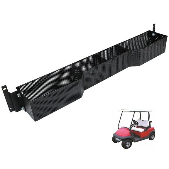 SEBLAFF Front Inner Storage Basket and Rack for Club Car DS & Precedent 2000 UP Golf Car