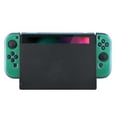 thumbnail image 3 of PlayVital Glossy Back Cover for Nintendo Switch Console, NS Joycon Handheld Controller Separable Hard Shell, Dockable Protective Case for Nintendo Switch - Chameleon Green Purple, 3 of 9