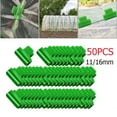 thumbnail image 5 of Greenhouse Clamps Film Row Cover Netting Tunnel Hoop Clips for 11mm Plant, 5 of 8