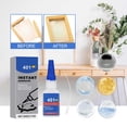 thumbnail image 1 of Colle Instantanée Forte Colle Liquide Forte Mise à Niveau Soudure Super Colle 20ml, 1 of 8
