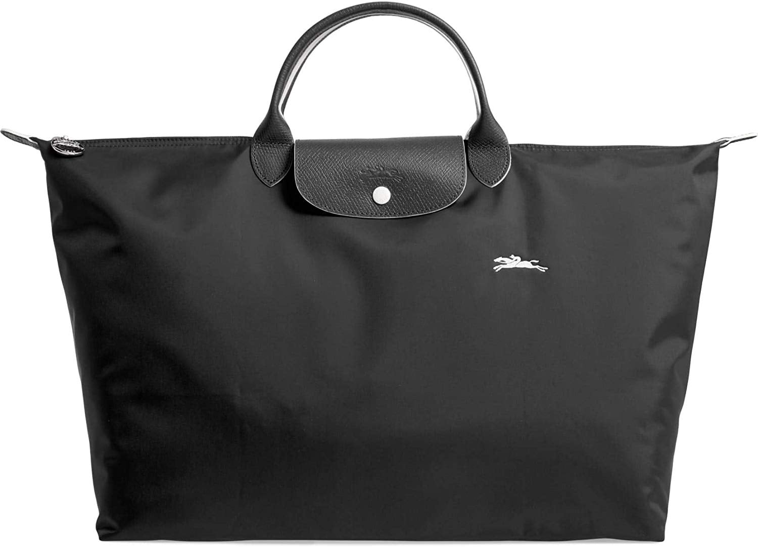 Longchamp - Longchamp 'Large Le Pliage' Nylon Club Tote Bag, Black ...
