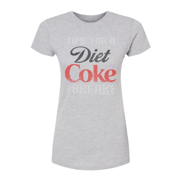 Coca-Cola - Diet Coke Break - Juniors Fitted Short Sleeve Graphic T-Shirt