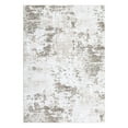 thumbnail image 6 of Haperlare Modern Area Rug Abstract Rug Chenille Indoor Carpet Contemporary Distressed Floor Cover for Living Room Bedroom, 5' x 7' Brown, 6 of 6