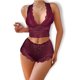 thumbnail image 1 of Conjunto Lencería Tanga Y Bralette Relleno Coordinado Sexy LOLE  Lenceria, 1 of 4