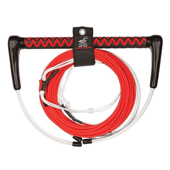 Kwik Tek AHWR-8 Dyneema Thermal Wakeboard Rope - Electric Red