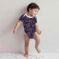 thumbnail image 4 of Rocae Flowers And Humming Bird for Baby Cotton Short-Sleeve Bodysuits for Unisex Onesies Bodysuit-12 Months, 4 of 7