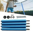 thumbnail image 6 of XDDST Trampoline Replacement Enclosure Poles Kit Steel Trampoline Poles with AntiCollision Covers Universal Safety Trampoline Poles Trampoline Net Poles Frame Replacement Trampoline Accessories, 6 of 9