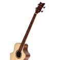 thumbnail image 3 of Ortega D7CE 4-String Acoustic Electric Cutaway Bass Guitar Natural, 3 of 5