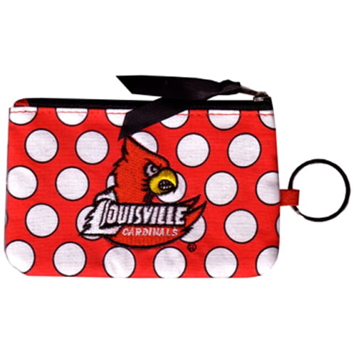 Game Day Outfitters - Louisville Keyring Coin Purse Keychain - www.strongerinc.org - www.strongerinc.org