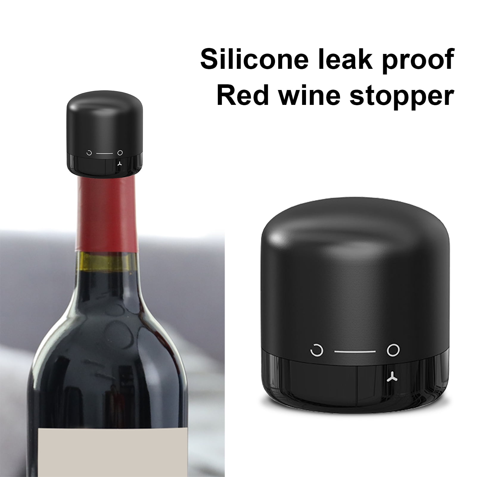 Rubber Stopper Bar Tool Silicone Wine Liquor Cork Durable Kitchen Accessories 