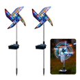 thumbnail image 1 of 2 Pcs Solar Lamp Windmill Ornament Wind Spinner Peacock, 1 of 5