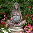 thumbnail image 2 of Mistaha la Déesse de la Terre Gaia Sculpture de la Terre Mère Ornements, 2 of 7