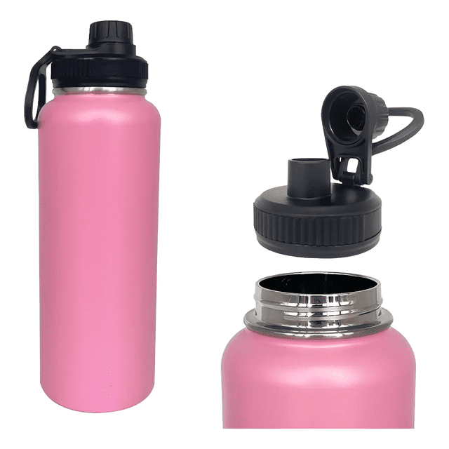 Termo Vaso-botella Acero Inoxidablecon Fría/caliente 40 Oz Xtellar negro