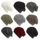 thumbnail image 4 of Gorro holgado de invierno con forro polar, gorro de calavera grueso, cálido, suave y elástico para hombres y mujeres, cola de caballo, 4 of 4