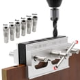 thumbnail image 3 of Guide de Perceuse Verticale Auto-Centrante avec Perceuses, Kit d'Outils pour Menuiserie, 3 of 8