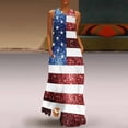 thumbnail image 1 of SMihono Robe Maxi Bohème d'Été pour Femmes Grande Taille Mode Col en V Sans Manches Soirée d'Été Impression Poches Gilet Longue Robe de Plage, 1 of 7