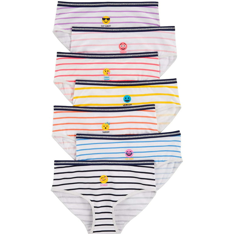  Carters Toddler Girls 7-Pack Stretch Cotton Panties