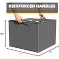 thumbnail image 2 of SpaceAid Shoe Organizer for Closet, 2 Pack, Fits 16-32 Pairs, Gray, 2 of 7