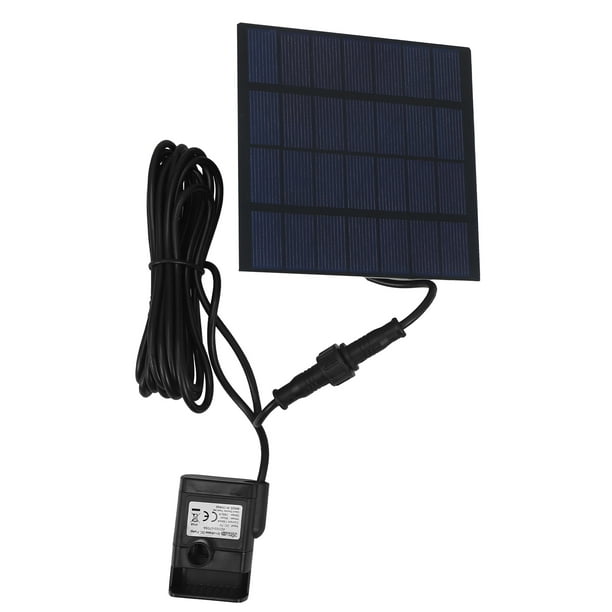 Bomba de agua solar en miniatura para exteriores, cascadas, decoración para estanques de peces y jardines.