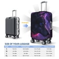 thumbnail image 4 of Hirioo Galactic Wolf Stare for Elasticity Suitcase Cover (No luggage Included) Durable Luggage Protector Fits 18-32 Inch Luggage-Medium, 4 of 7