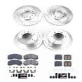 thumbnail image 3 of PowerStop Front and Rear Z23 Evolution Sport Carbon-Fiber Ceramic Brake Pad and Drilled & Slotted Rotor Kit Fits: MITSUBISHI Select Models K4402, 3 of 10