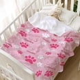 thumbnail image 3 of Personalized Dog Blankets Dog Paw Print Blanket Puppy Blanket 50"x40" for, 3 of 8