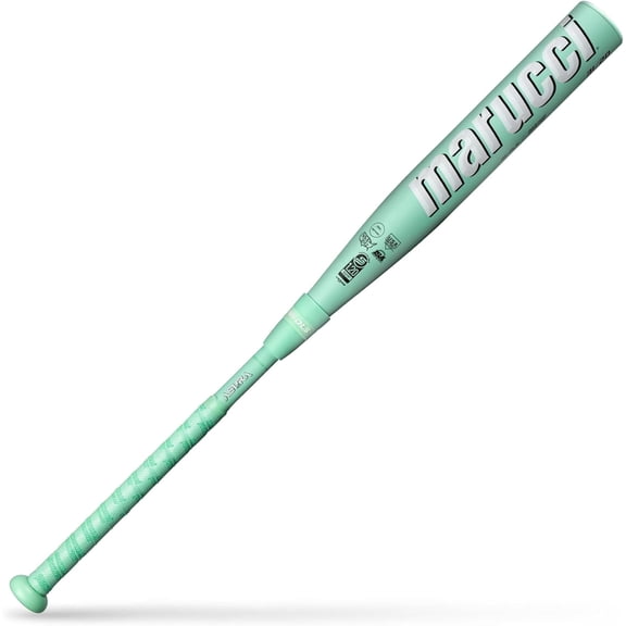 Marucci Asura Fastpitch Softball Bat for Power & Control with Gap Sync Barrel & Control Grip Handle to Minimize Vibration, Composite, All Fields & Associations, Mint | -11 Drop | 32