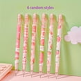 thumbnail image 5 of 6pcs 0.5mm Mechanical Pencils Kawaii Automatic Pencils With Erasers Students Stationery Writing Tool Cute School Office Supplies, 5 of 5