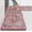 Fuchsia/Multi, variant on Kitchen Mats Cushioned Anti Fatigue, Boho Vintage Kitchen Rugs Sets of 2, Non Slip Kitchen Mats for Floor, Memory Foam Kitchen Floor Mat for Sink Laundry Desk Black Multi 17"x47"+17"x29"