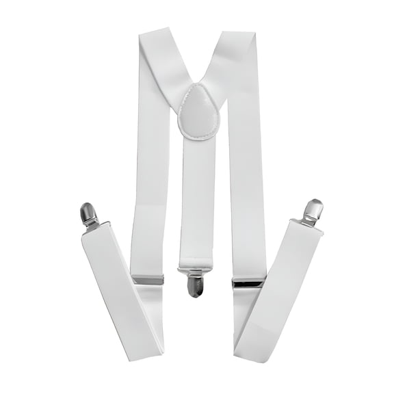 TELOLY Heavy Duty Clip Suspenders for Men Adjustable X Back Suspenders Straps with Clips