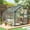 Dark Green, variant on Outsunny 6.2' x 4.3' x 6.6' Polycarbonate Greenhouse, Heavy Duty Outdoor Aluminum Walk-in Green House Kit with Vent & Door for Backyard Garden, Gray