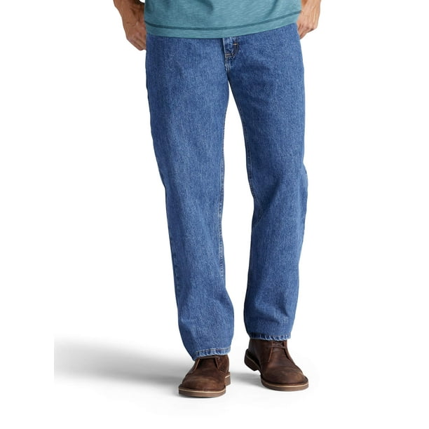 Verwaand uitlaat opener Lee Men's Relaxed Fit Straight Leg Jeans - Walmart.com