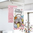 thumbnail image 3 of Hello Easter Pink Kitchen Dish Towels Set of 2, Hunny Bunny Rabbit Eggs Basket Hand Towels Drying Baking Cooking Cloth, Carrot Spring Plaid Farmhouse Home Kitchen Decor 18x26 Inch, 3 of 6