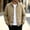 Khaki, variant on Sevevn Men's Lightweight Stand Collar Windbreaker Jacket Zip Long Sleeve Zipper Pocket Elastic Cuff Casual Spring Fall Outerwear Coat Dark Gray XL
