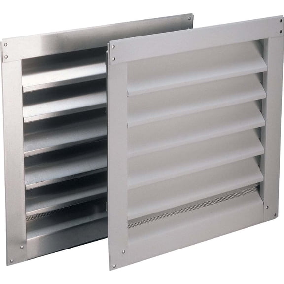 AirVent 8" x 8" Square White Gable Attic Vent RL808900 Pack of 6