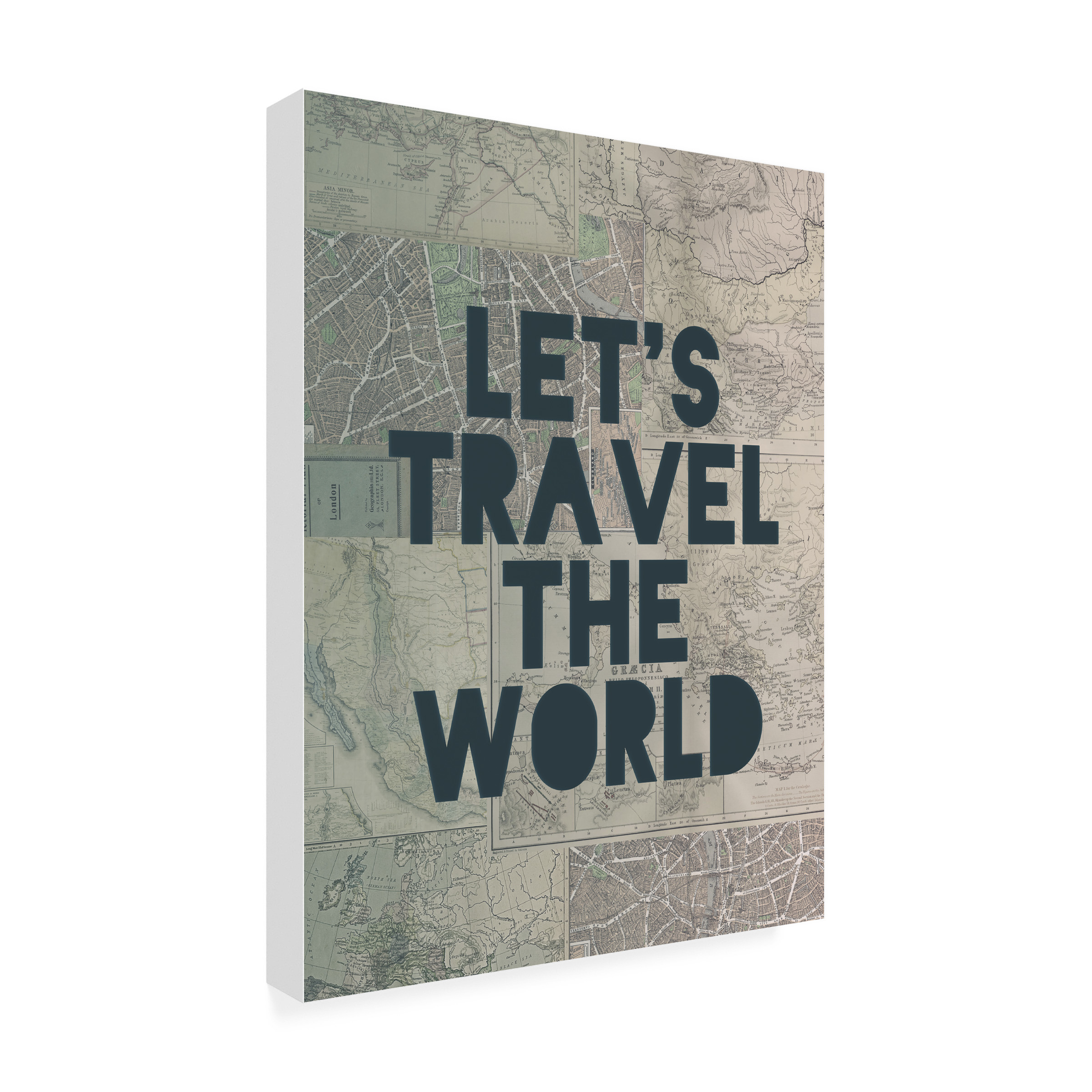 Leah Flores 'Travel the World' Canvas Art