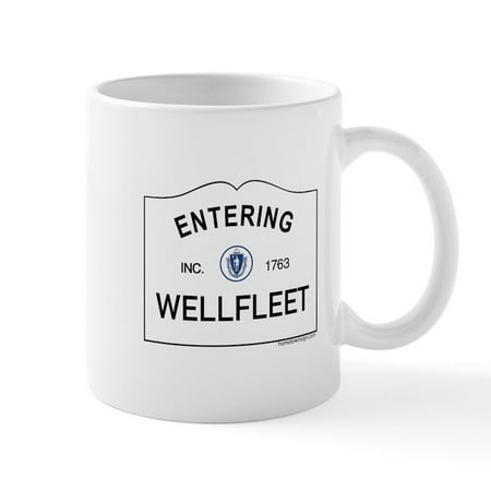 

CafePress - Wellfleet Ceramic Mug - 11 oz Ceramic Mug - Novelty Coffee Tea Cup