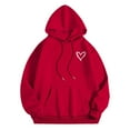 thumbnail image 5 of CUSTG Hoodies For Women Word Graphic Sweatshirts Vintage Hoodie Trendy Preppy Clothes Long Sleeve Sweatshirt Tops Oversized Vacation Daily Wear, 5 of 7
