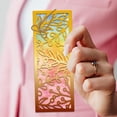 thumbnail image 3 of Leaf Border Corner Metal Die Cuts Leaves Background Metal Cutting Die Best Wishes Blessing Text Cutting Dies for DIY Scrapbooking Photo Album Decorative Embossing Paper Card, 3 of 6