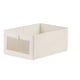 thumbnail image 1 of Cajón de lino con ventana transparente Organizador de armario para ropa, ropa interior y calcetines Tamaño, 1 of 6