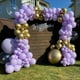 thumbnail image 4 of Globos de fiesta de látex Bezente, color morado pastel, 30 cm, paquete de 100, 4 of 7