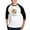 Black/White, variant on CafePress - Wildflowers - Cotton Baseball Jersey, 3/4 Raglan Sleeve Shirt