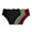 Black/Green/Wine, variant on WREESH 3-Pack Women's High-Waisted Ruched Bikini Bottoms, Tummy Control Swimwear, Quick-Dry Bathing Suit Bottom