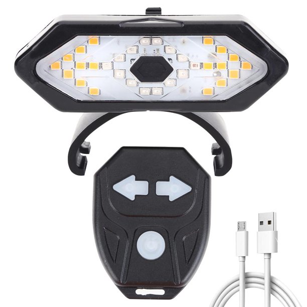 3Uds. Lámpara De Señal De Giro Lámpara De Advertencia Led Micro Usb Recargable Para M365 Pro 2 Mi 4