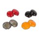thumbnail image 2 of 2pcs Turn Signal Lens Cover For Harley Touring Road King Sportster Dyna Softail, 2 of 5