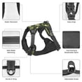thumbnail image 4 of Dog Harness, Classic Camouflage Green No-Pull Pet Dog Harness with Leash Set for Large Medium Small Size Dog, Adjustable Reflective No Choke Dog Cat Vest for Walks Training, 4 of 6