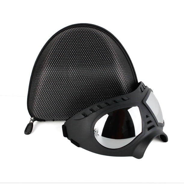 Gafas protectoras para perros con correas ajustables, fáciles de poner y anti-UV para perros medianos y grandes.