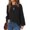02-Black, variant on Women's Oversized Sweatshirt 2025 Fall Fashion Clothes Ribbed Corduroy Long Sleeve Going Out Pullover Tops 02-Black XXL