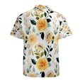 thumbnail image 3 of High Quality Hawaiian Shirts for Men Short Sleeve Aloha Beach Shirt Floral Summer Casual Button Down Shirts Blouses AOEP4Q, 3 of 7