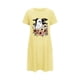 thumbnail image 5 of Camisón corto de talla grande para mujer, camisón de manga corta con estampado de pecho a la moda, camisón para mujer, 5 of 5